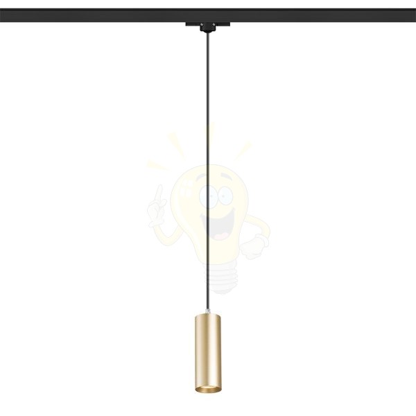 MAVRO három áramkörös sínen függő lámpa aranysárga  230V LED 12W 38°  3000K