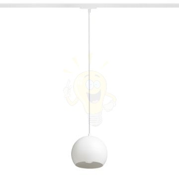 AGNETA egy áramkörös sínen függő lámpa fehér  230V LED E27 11W