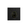 MEMPHIS SQ a falba süllyesztett fekete 230V LED 3W 60° 3000K