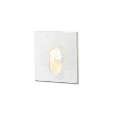 MEMPHIS SQ a falba süllyesztett fehér 230V LED 3W 60° 3000K