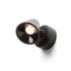 STIG fali lámpa fekete  230V LED 5.6W 34°  3000K
