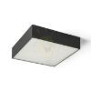 LARISA SQ 22 DIMM mennyezeti lámpa fekete 230V LED 20W 3000K