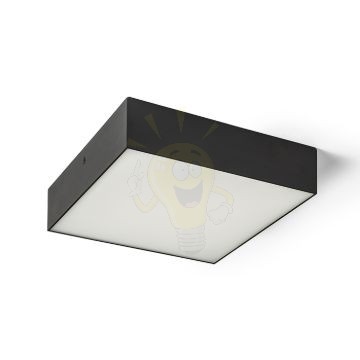 LARISA SQ 22 DIMM mennyezeti lámpa fekete 230V LED 20W 3000K