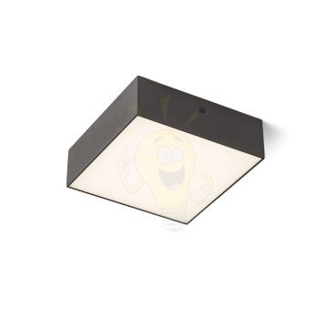 LARISA SQ 17 DIMM mennyezeti lámpa fekete 230V LED 15W 3000K