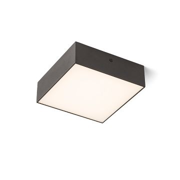 LARISA SQ 17 DIMM mennyezeti lámpa fekete 230V LED 15W 3000K
