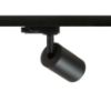 DUDE háromfázisú áramkörös sínre fekete  230V LED GU10 9W