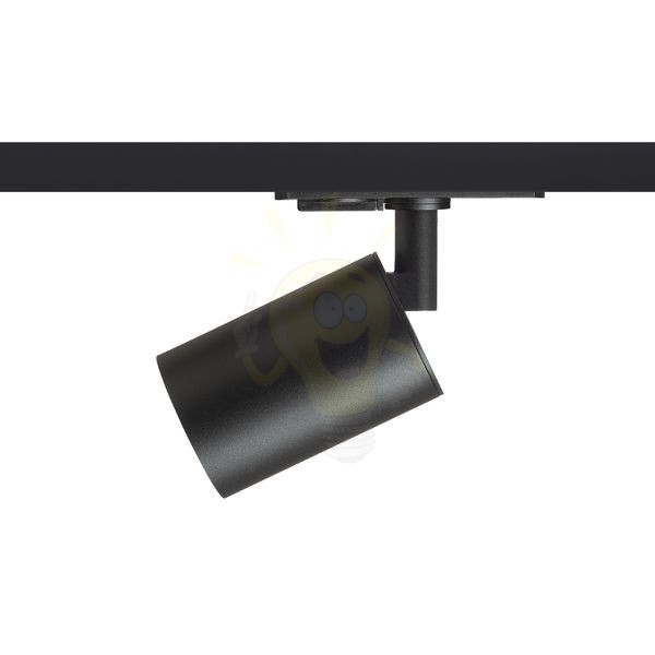 DUDE egyfázisú áramkörös sínre fekete  230V LED GU10 9W