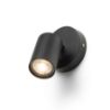 DUDE R felületre szerelhető fekete 230V LED GU10 9W