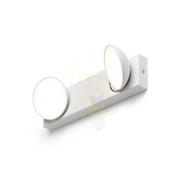 ELISEO II felületre szerelhető fehér 230V LED 2x5W 3000K