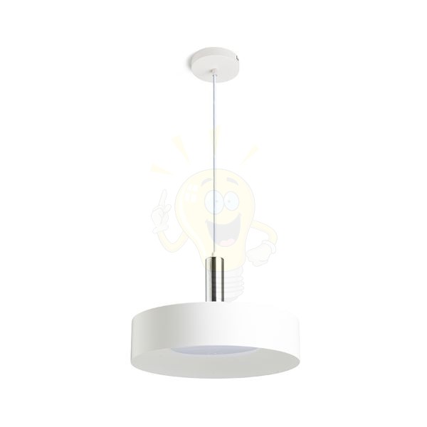 GIULIA 40 függő lámpa fehér króm 230V LED E27 30W