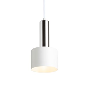 GIULIA 12 függő lámpa fehér króm 230V LED E27 11W