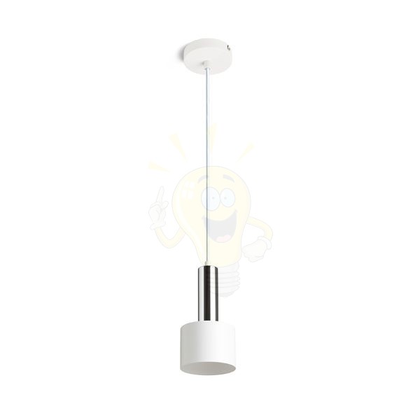 GIULIA 12 függő lámpa fehér króm 230V LED E27 11W