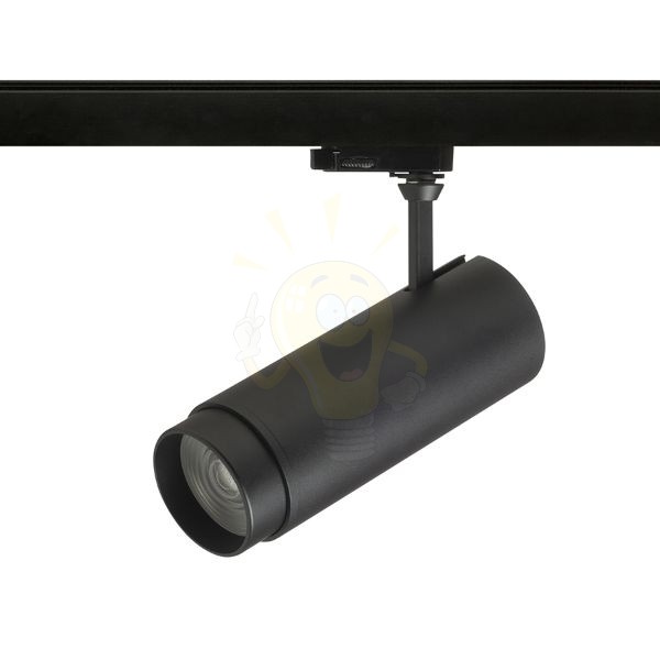 FOCUS 30 DIMM háromfázisú áramkörös sínre fekete  230V LED 30W 10 60°  3000K 4000K 5000K