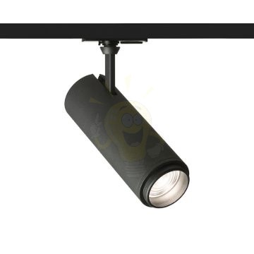 FOCUS 20 DIMM egyfázisú áramkörös sínre fekete  230V LED 20W 10 60°  3000K 4000K 5000K