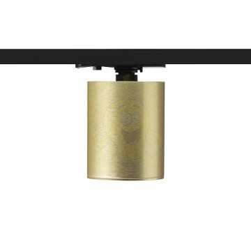DARIO egyfázisú áramkörös sínre  szálcsiszolt sárgaréz 230V LED GU10 9W