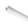 LED PROFILE D felületre szerelhető 1m  alumínium/tej akril 