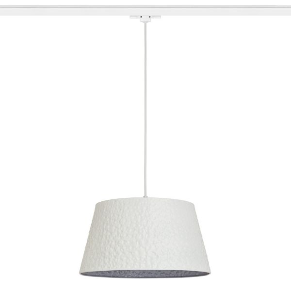 BUCKY 40 háromfázisú áramkörös sínre fehér/szürke fém 230V LED E27 15W