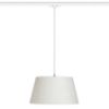 BUCKY 40 háromfázisú áramkörös sínre fehér/szürke fém 230V LED E27 15W