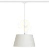 BUCKY 40 háromfázisú áramkörös sínre fehér/szürke fém 230V LED E27 15W