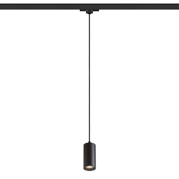 BELENOS háromfázisú áramkörös sínre függö lámpa fekete  230V LED GU10 9W