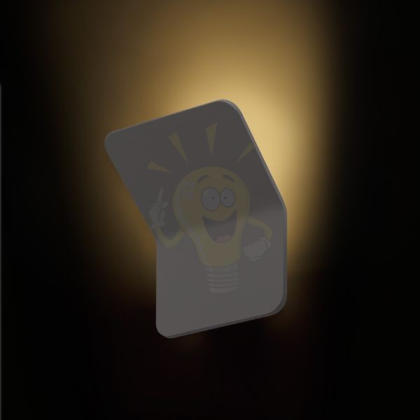 BRUXEL 12 fali lámpa fehér  230V LED 6W  3000K