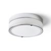 CIRA LED 23 mennyezeti lámpa opál üveg/króm 230V LED 12W IP44 3000K