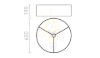 RON 60/19 lámpabúra  Polycotton fekete/fehér PVC  max. 23W