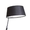 RITZY asztali lámpa fekete króm 230V LED E27 15W
