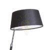 RITZY asztali lámpa fekete króm 230V LED E27 15W