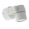 ORIT fali lámpa fehér /alumínium 230V LED 6W 80° IP44  3000K