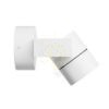ORIT fali lámpa fehér /alumínium 230V LED 6W 80° IP44  3000K