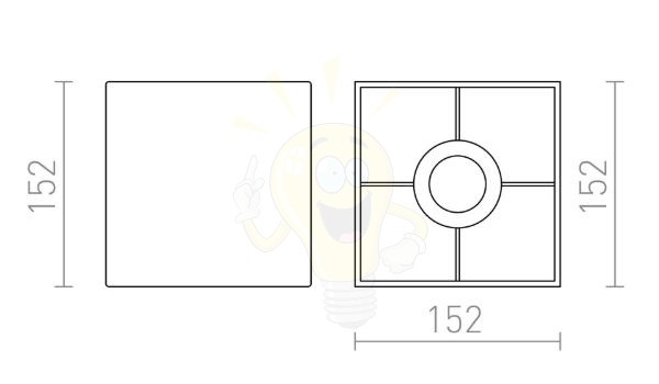 TEMPO 15/15 lámpabúra Polycotton fekete/réz fólia max. 28W