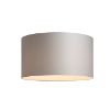 RON 55/30 lámpabúra  Chintz világosszürke/fehér PVC  max. 23W
