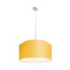 DOUBLE 55/30 lámpabúra  Chintz sárgabarack/fehér PVC  max. 23W