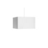 TEMPO 30/19 lámpabúra  Polycotton fehér/fehér PVC  max. 23W