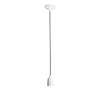 FABIO függesztő készlet fekete porcelán 230V LED E27 15W