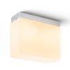 ARANA SQ felületre szerelhető  matt nikkel 230V LED E14 2x6W