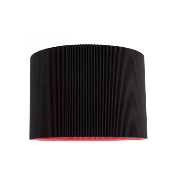 MICRO PLEAT S lámpabúra fekete/rózsaszín 230V max. 60W