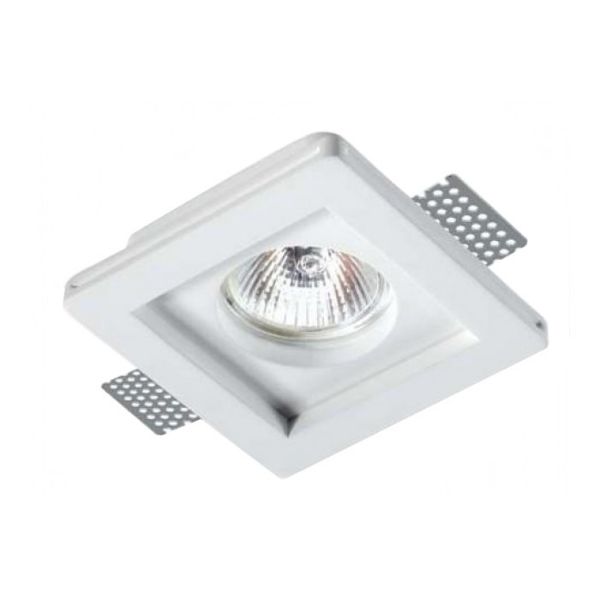 GESSO süllyesztett lámpa gipsz 12V GU5,3 35W