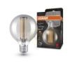 OSRAM Globe 80 DIMM füstös 230V E27 LED EQ42 1800K