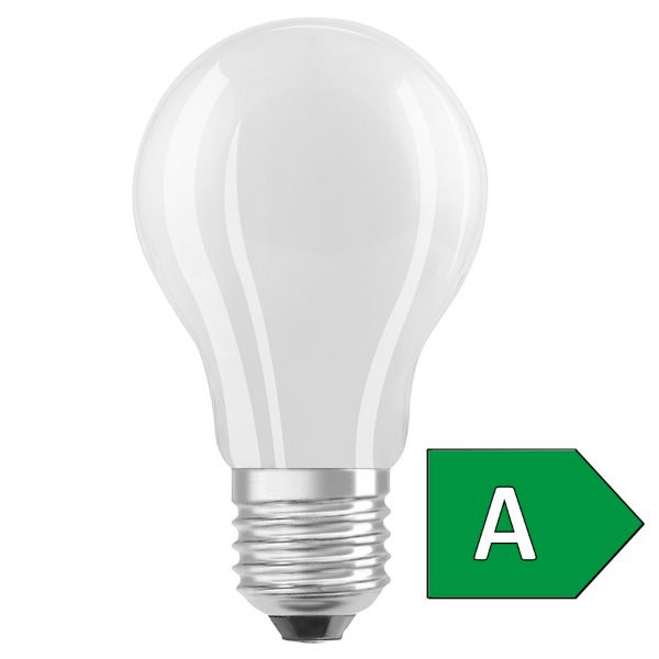 OSRAM ULTRA ECONOMY 210lm/W Classic A matt 230V E27 LED EQ100 3000K