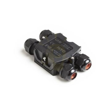 IP-BOX IP68  fekete    IP68