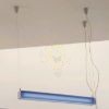 FLOU 21 függő lámpa kék matt akrilát 230V G5 21W