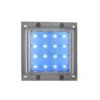LERRY LED 16 felületre szerelhető ezüstszürke/kék 230V LED 1W IP54