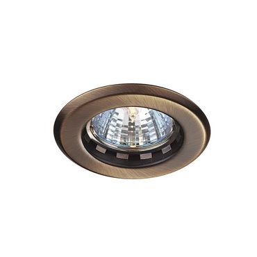 FGL Standart MR16 süllyesztett lámpa fésült acél 12V GU5,3 50W