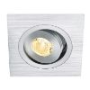 LELEX SQ I süllyesztett lámpa szálcsiszolt alumínium 350mA LED 1W 25° 3000K