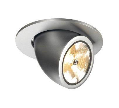 GIMBLE QRB süllyesztett lámpa króm 12V G53 75W