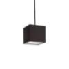 TEMPO 15/15 lámpabúra Polycotton fekete/fehér PVC max. 28W