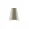 CONNY 25/30 asztali lámpaernyő Polycotton fekete/fehér PVC max. 23W