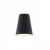 CONNY 25/30 asztali lámpaernyő Polycotton fekete/fehér PVC max. 23W